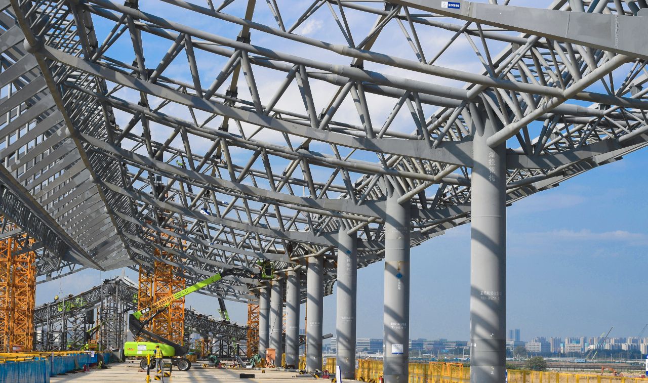 山西建投潇河产业公司项目人员全力推进太原武宿国际机场T3航站楼东西指廊项目ob电竞